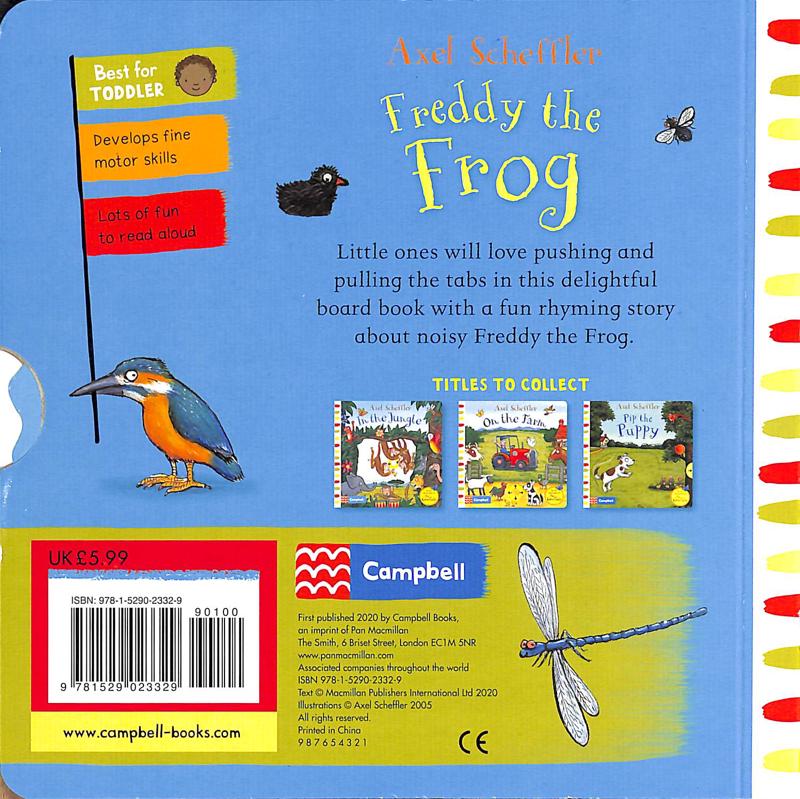 Axel Scheffler Freddy the Frog : A push, pull, slide book - Image 7