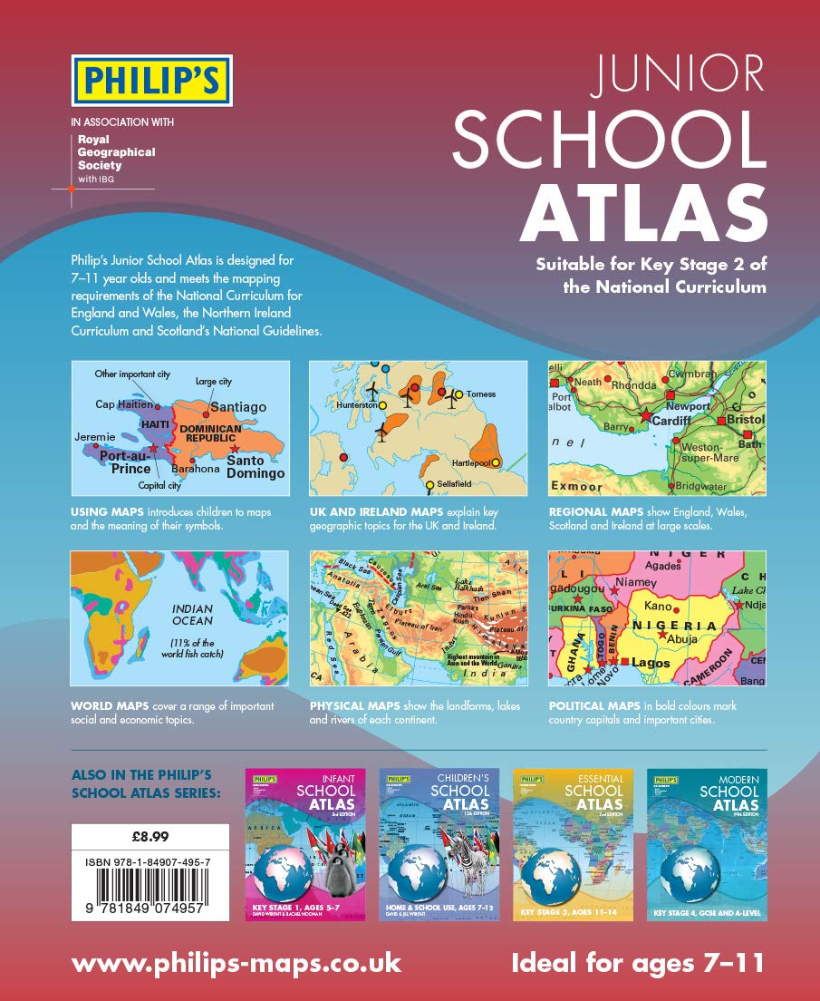 Philip's Junior School Atlas 11th Edition - Image 5