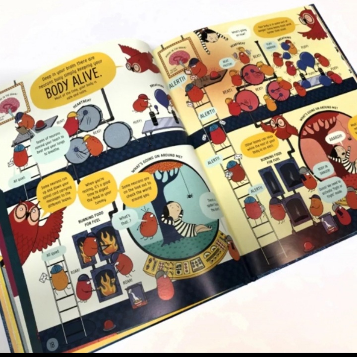 Usborne Book of the Brain and How it Works - Image 3