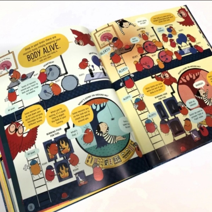 Usborne Book of the Brain and How it Works - Image 6