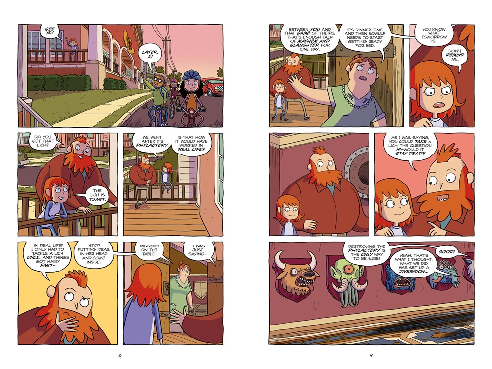 Eowulf: Of Monsters and Middle School : A Funny, Fantasy Graphic Novel Adventure - Image 3