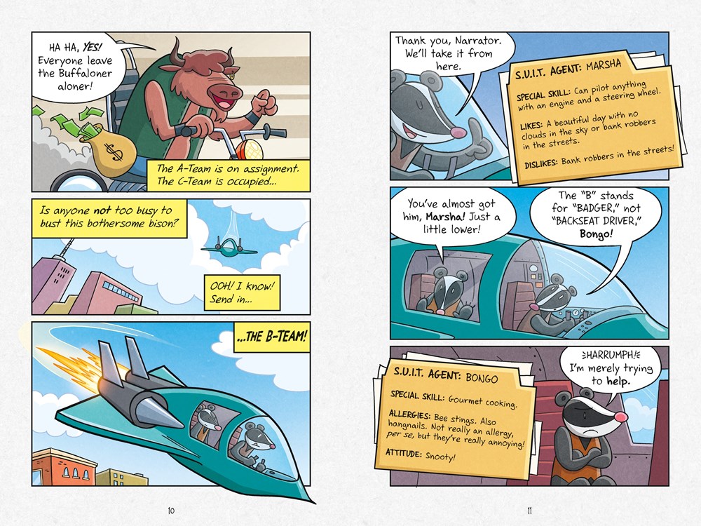 Agents of S.U.I.T.: From Badger to Worse : A Laugh-Out-Loud Comic Book Adventure! - Image 2