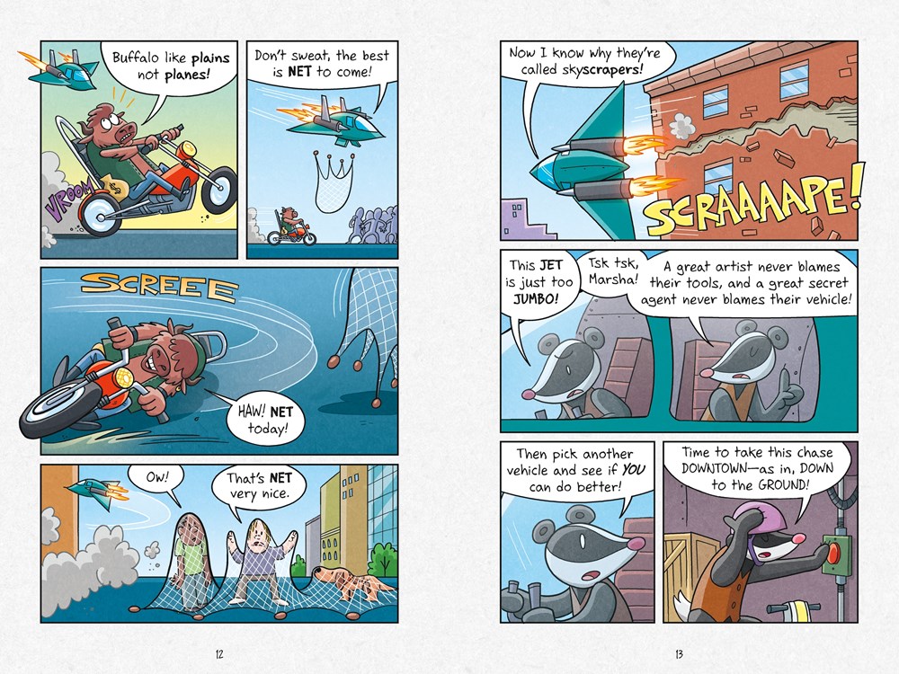 Agents of S.U.I.T.: From Badger to Worse : A Laugh-Out-Loud Comic Book Adventure! - Image 7
